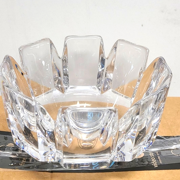 ORREFOS Sweden solid crystal bowl